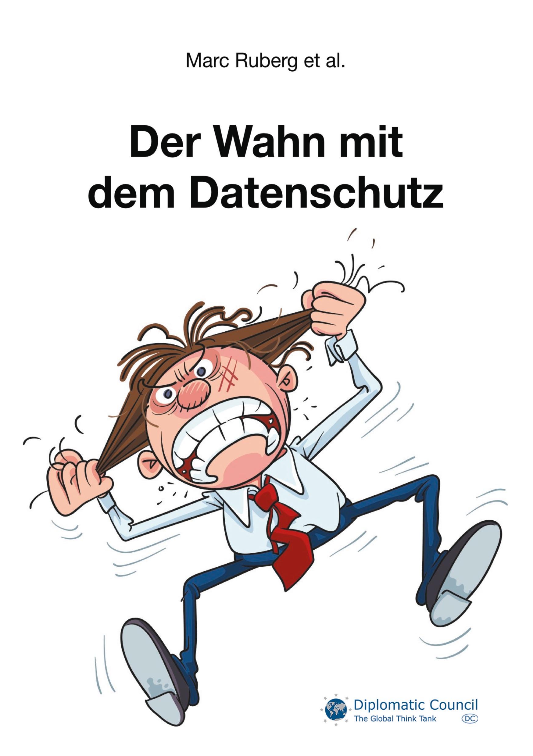 Vorderes Coverbild Der Wahn mit dem Datenschutz