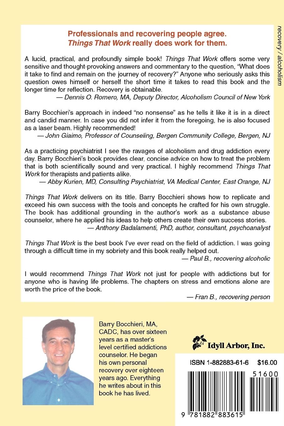 Rückseitencover Things That Work