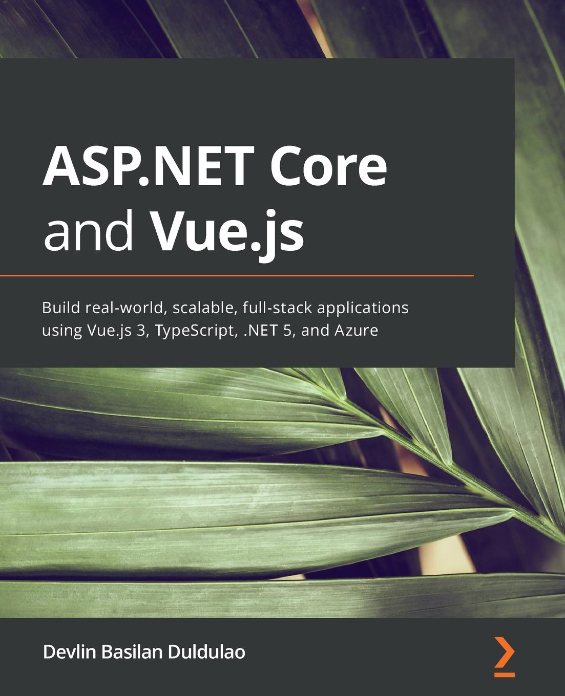 Vorderes Coverbild ASP.NET Core and Vue.js