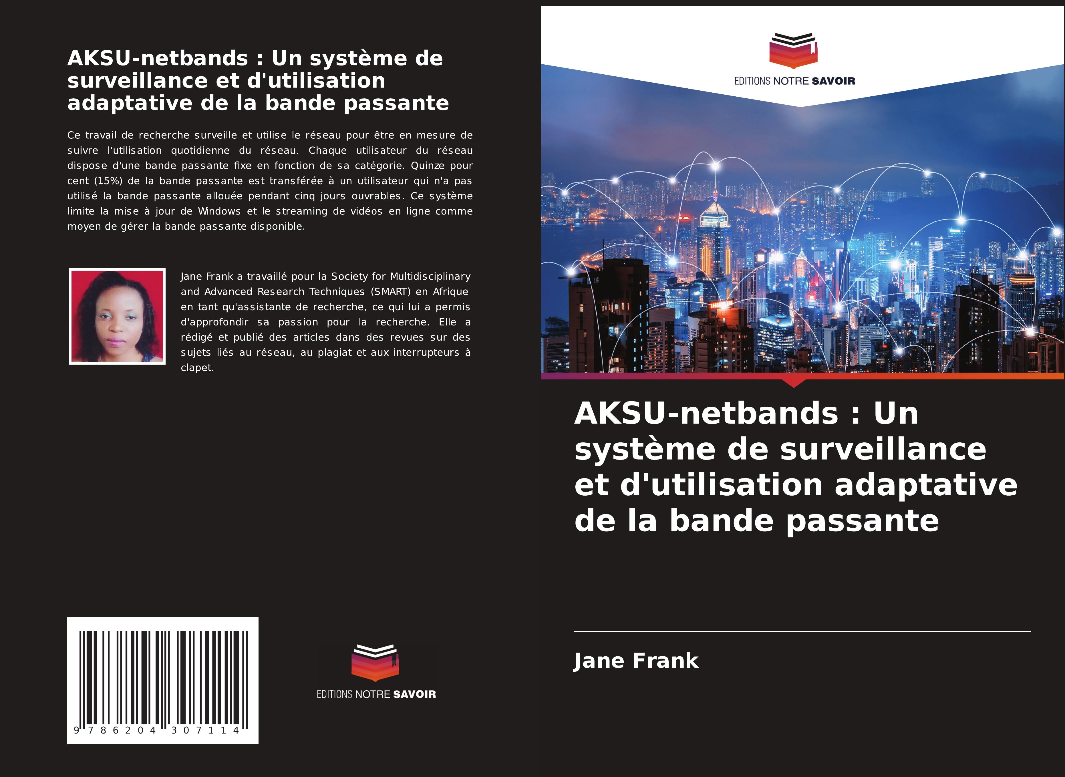 Vorderes Coverbild AKSU-netbands : Un système de surveillance et d'utilisation adaptative de la bande passante