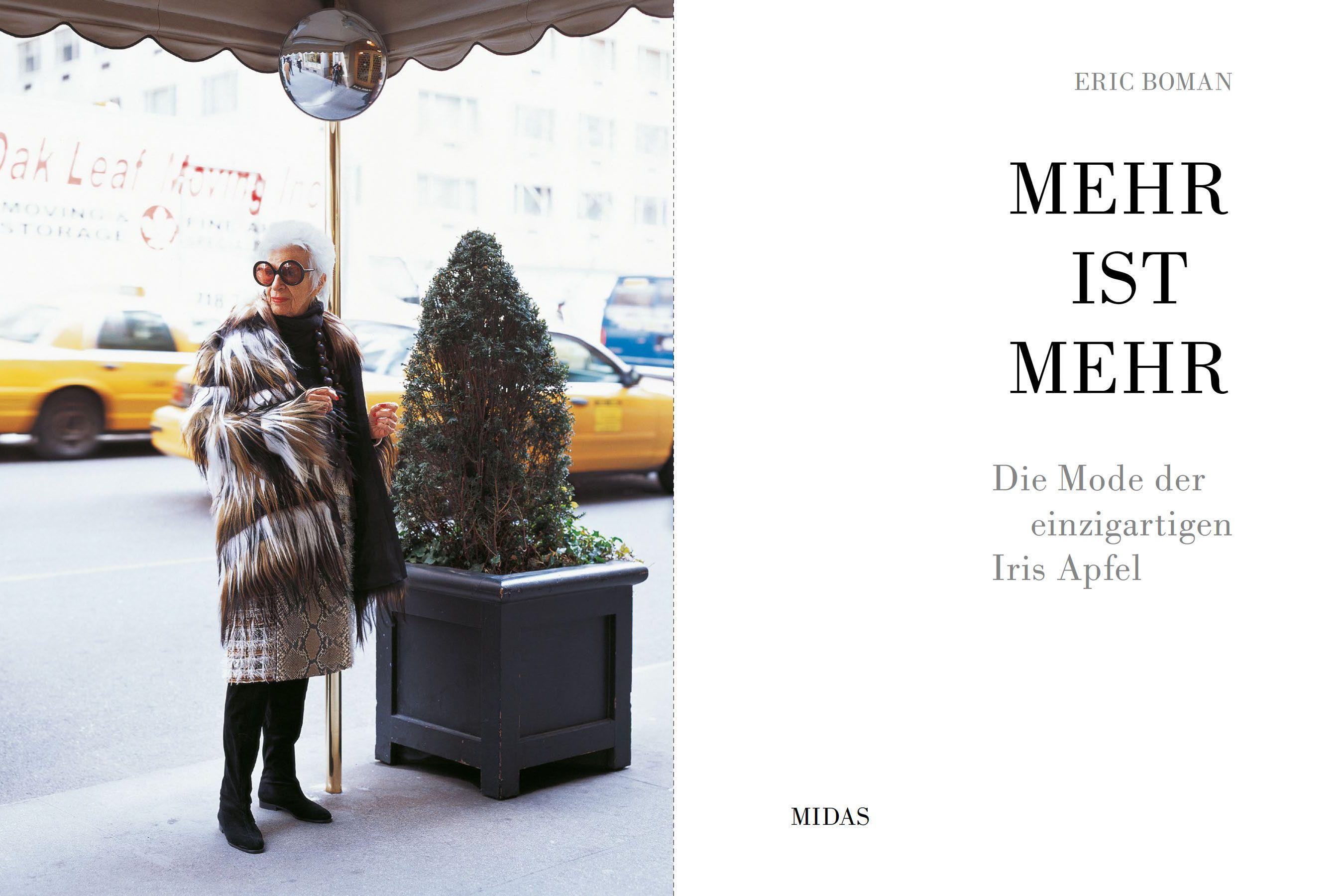 Beispielinhalt (Bild) MEHR IST MEHR - Die Mode der einzigartigen Iris Apfel