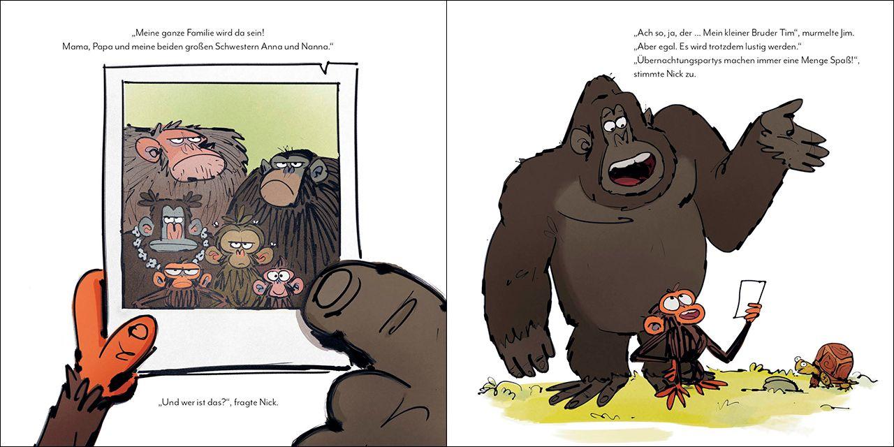 Beispielinhalt (Bild) Jim macht durch