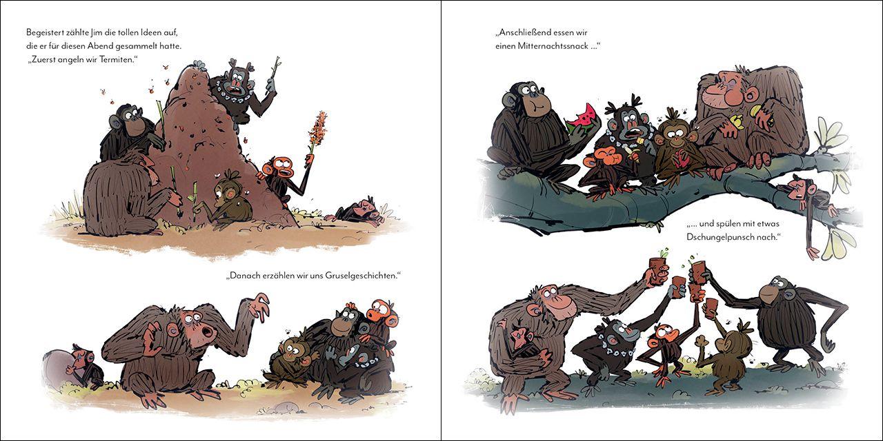 Beispielinhalt (Bild) Jim macht durch