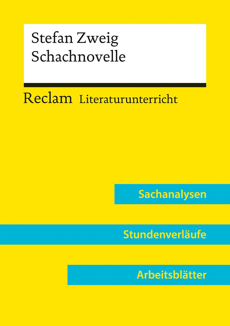 Vorderes Coverbild Stefan Zweig: Schachnovelle (Lehrerband) | Mit Downloadpaket (Unterrichtsmaterialien)