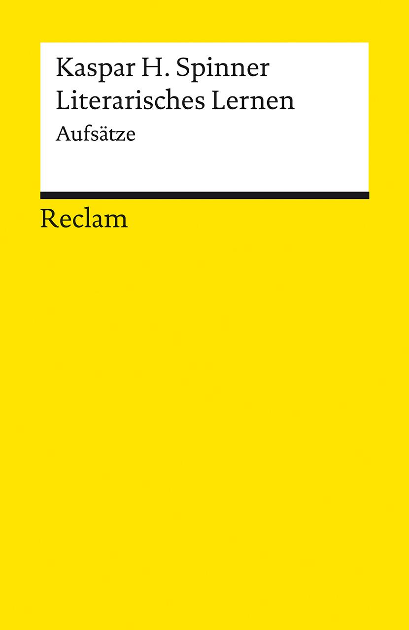 Vorderes Coverbild Literarisches Lernen