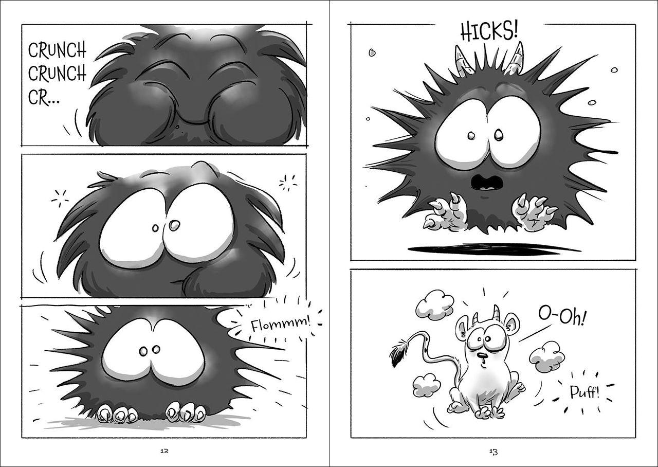 Beispielinhalt (Bild) Cornibus & Co (Band 3) - Die Hölle bebt!