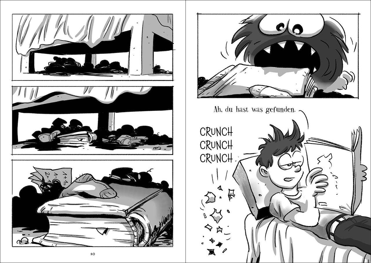 Beispielinhalt (Bild) Cornibus & Co (Band 3) - Die Hölle bebt!