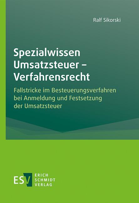 Vorderes Coverbild Spezialwissen Umsatzsteuer - Verfahrensrecht