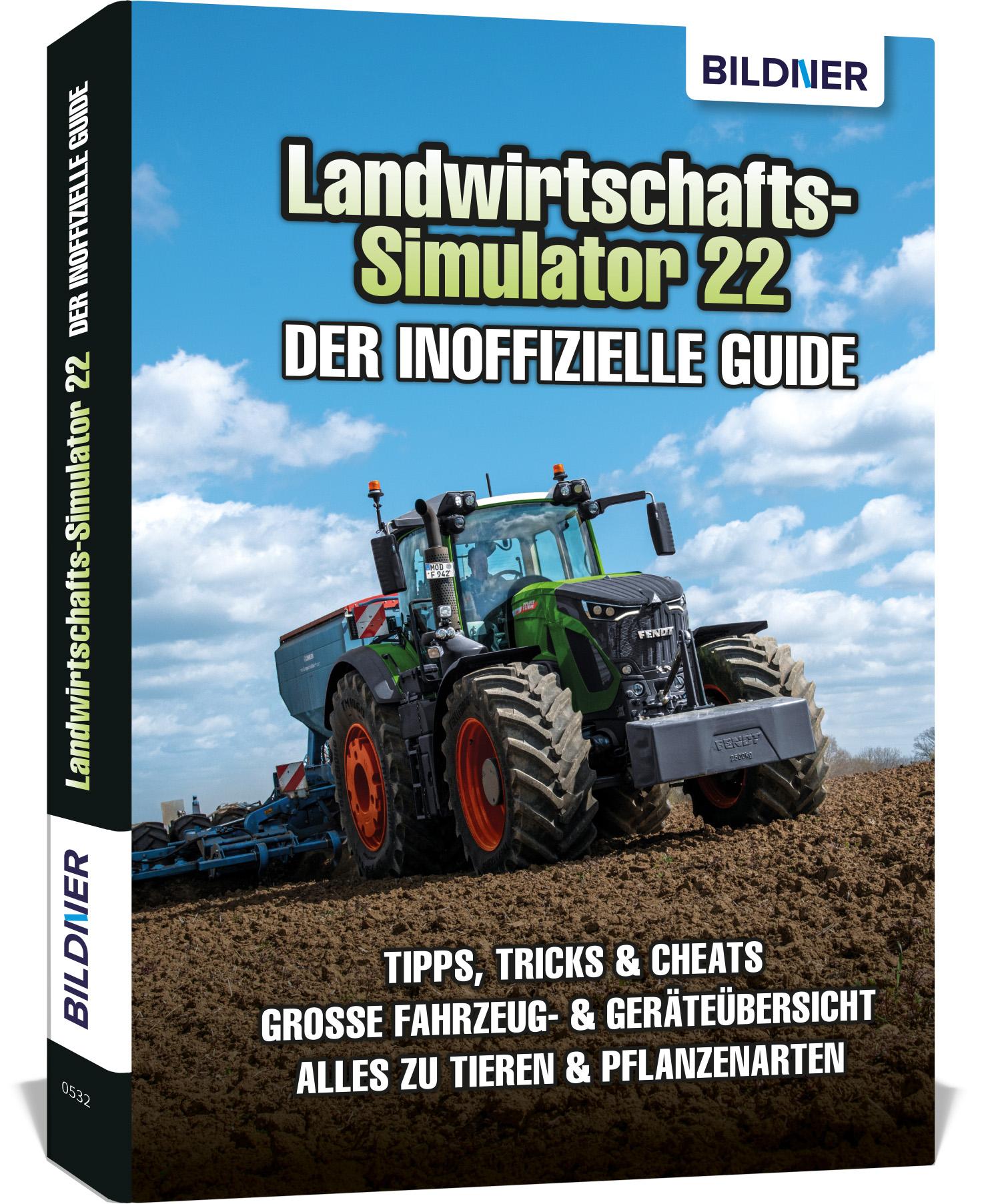 Vorderes Coverbild Landwirtschaftssimulator 22 - Der inoffizielle Guide
