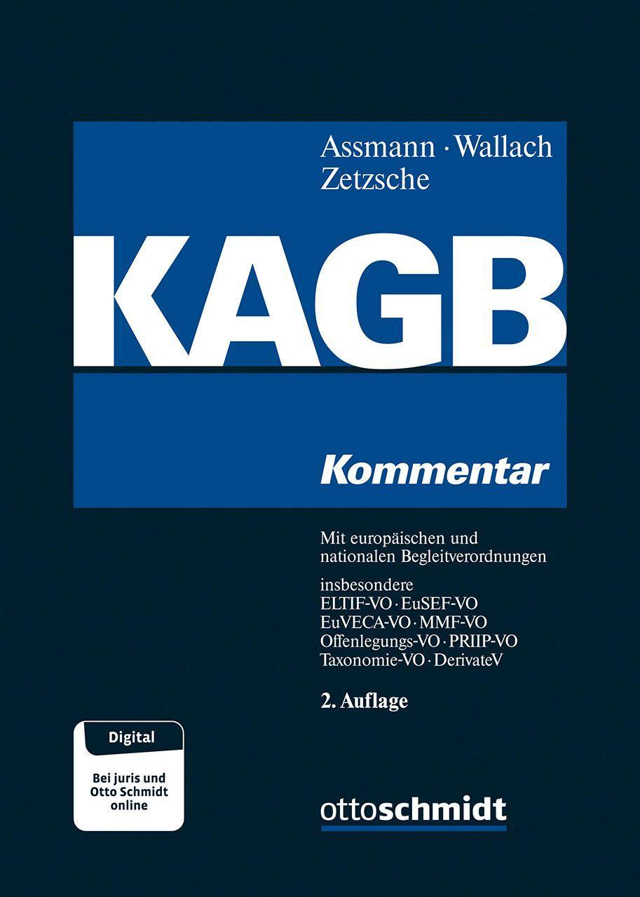 Vorderes Coverbild Kapitalanlagegesetzbuch (KAGB)