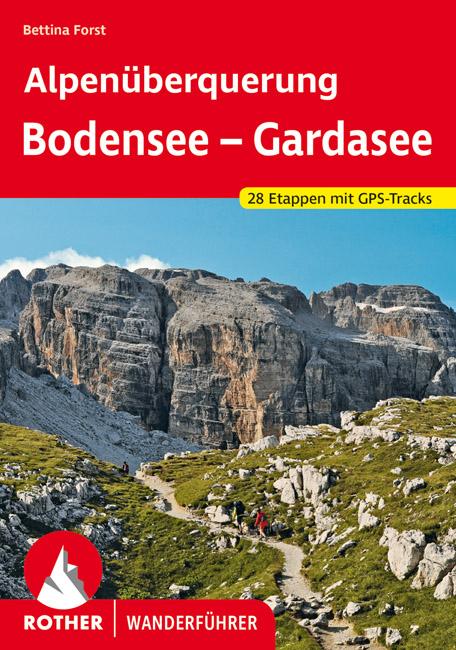 Vorderes Coverbild Alpenüberquerung Bodensee - Gardasee