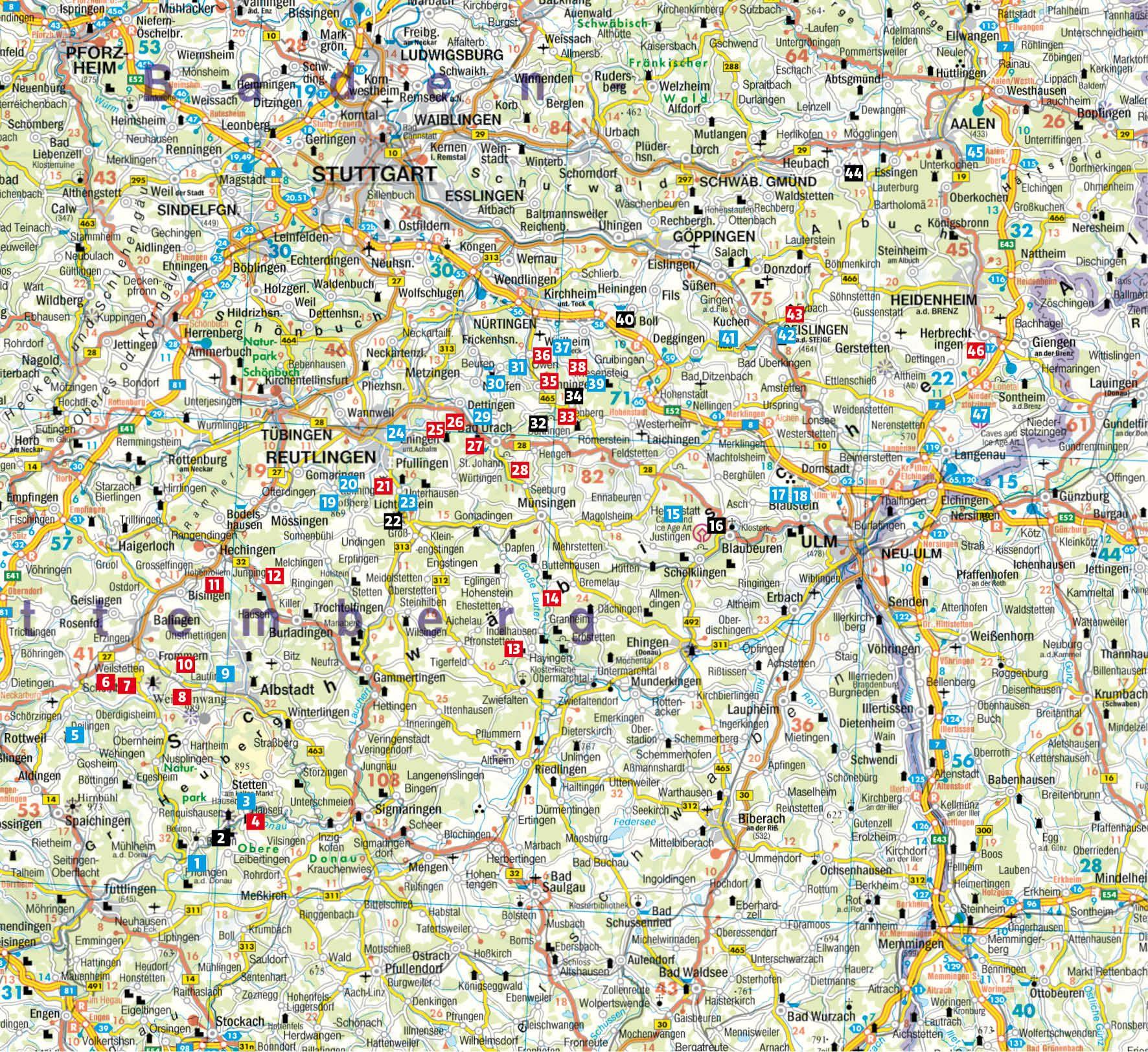 Beispielinhalt (Bild) Wilde Wege Schwäbische Alb