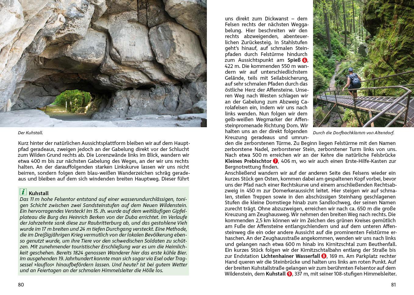 Beispielinhalt (Bild) Malerweg und Dichter-Musiker-Maler-Weg