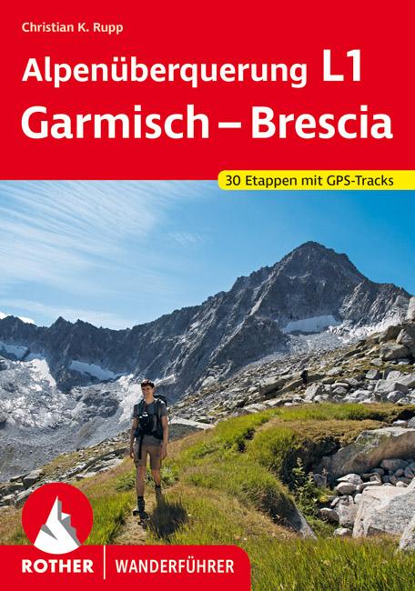 Vorderes Coverbild Alpenüberquerung L1 Garmisch - Brescia