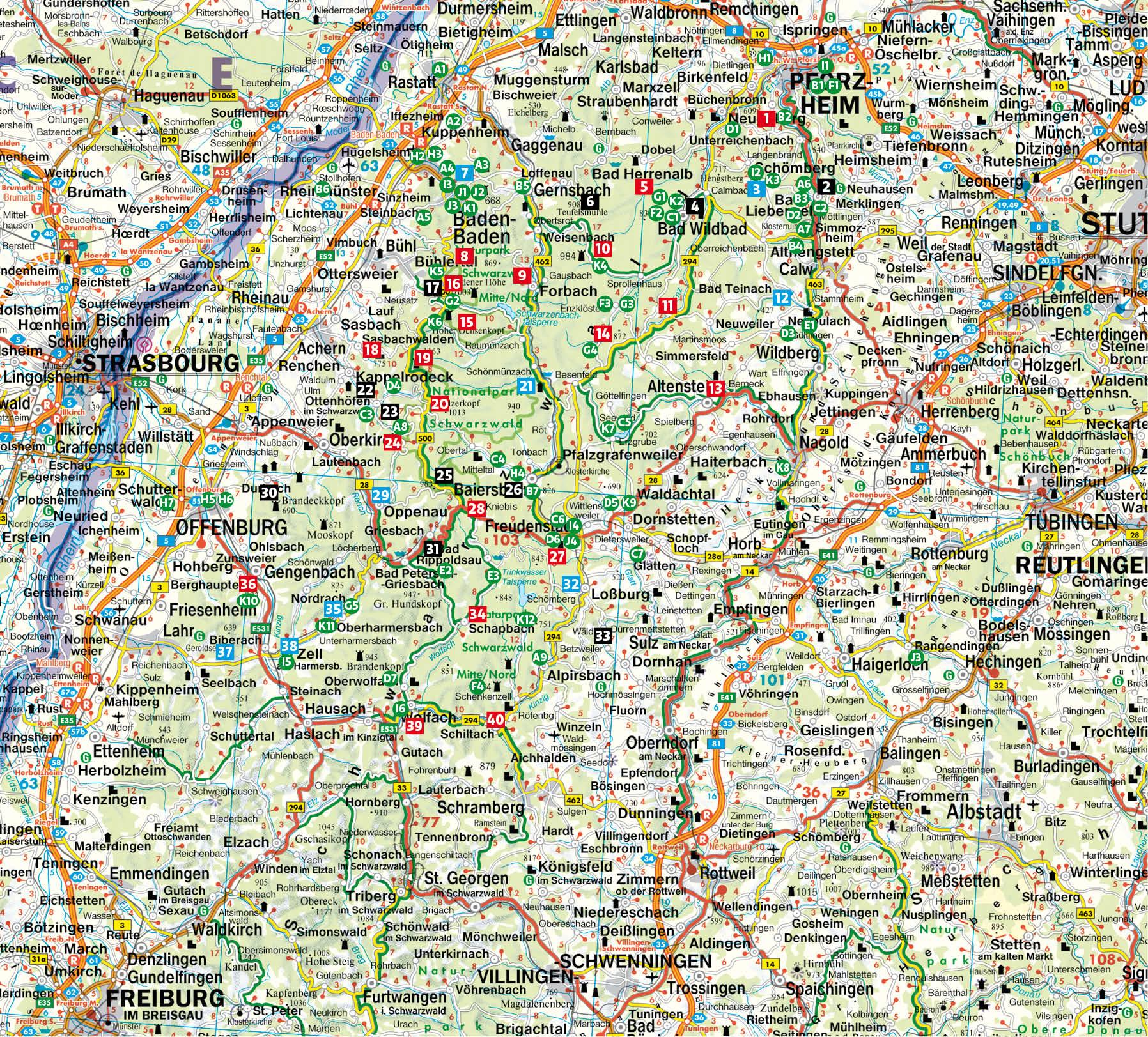 Beispielinhalt (Bild) ErlebnisWandern mit Kindern Schwarzwald Nord