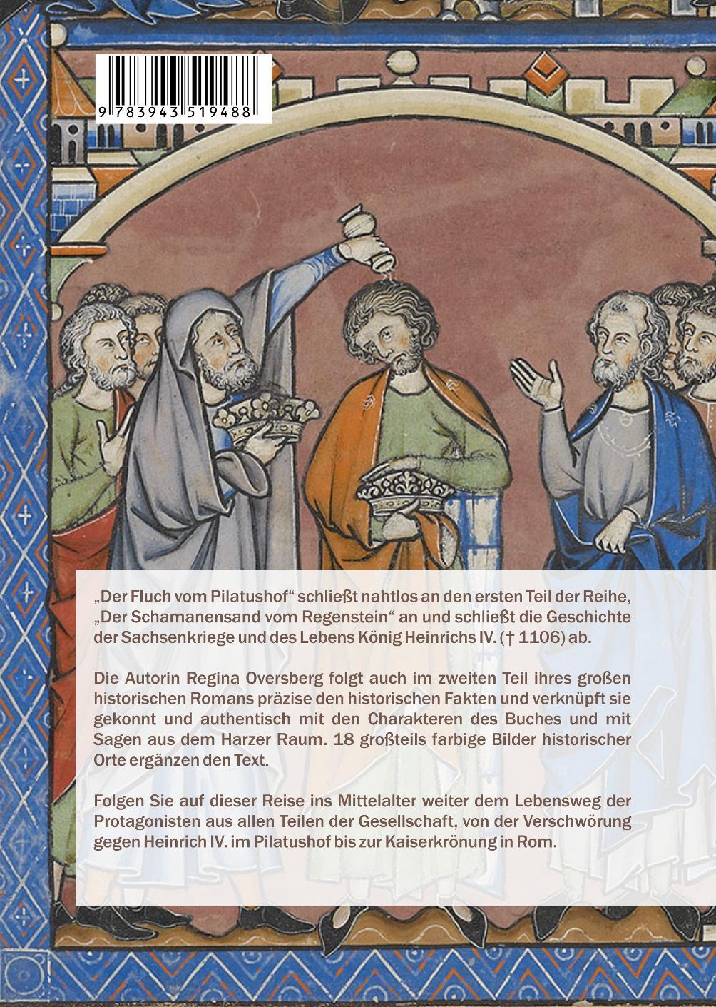 Rückseitencover Der Fluch vom Pilatushof