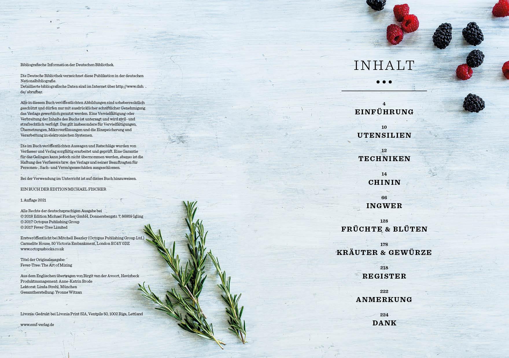 Beispielinhalt (Bild) Fever Tree - Cocktails