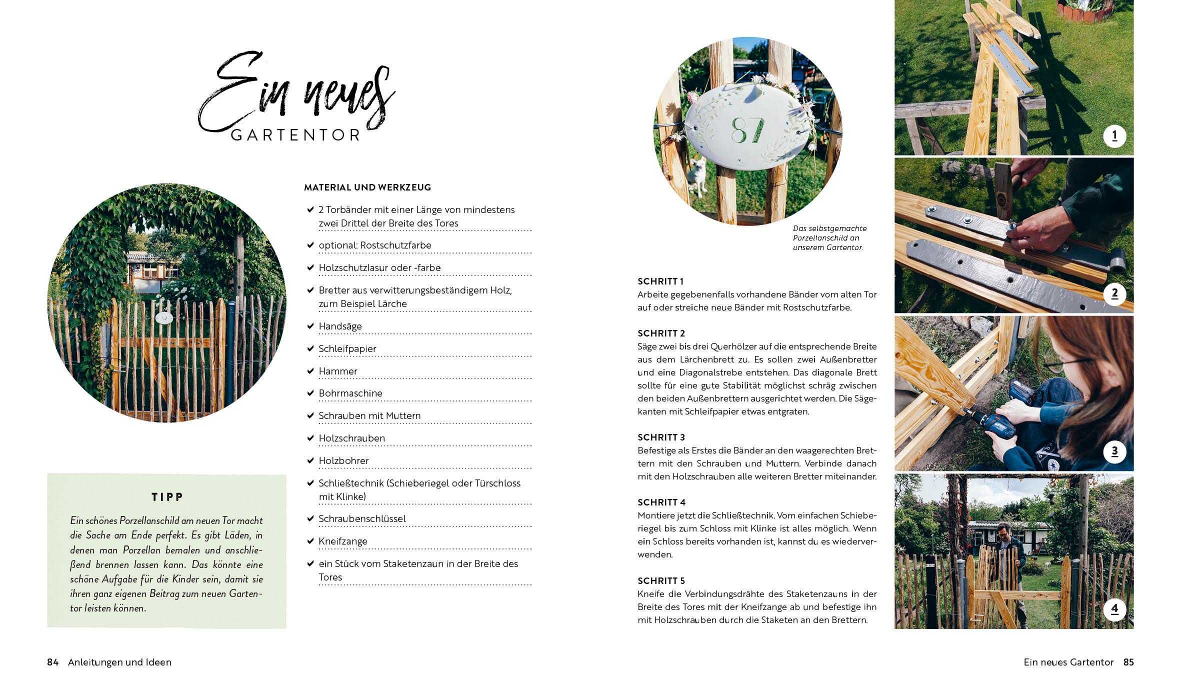 Beispielinhalt (Bild) Kleine Freiheit Garten - Glücklich im Schrebergarten