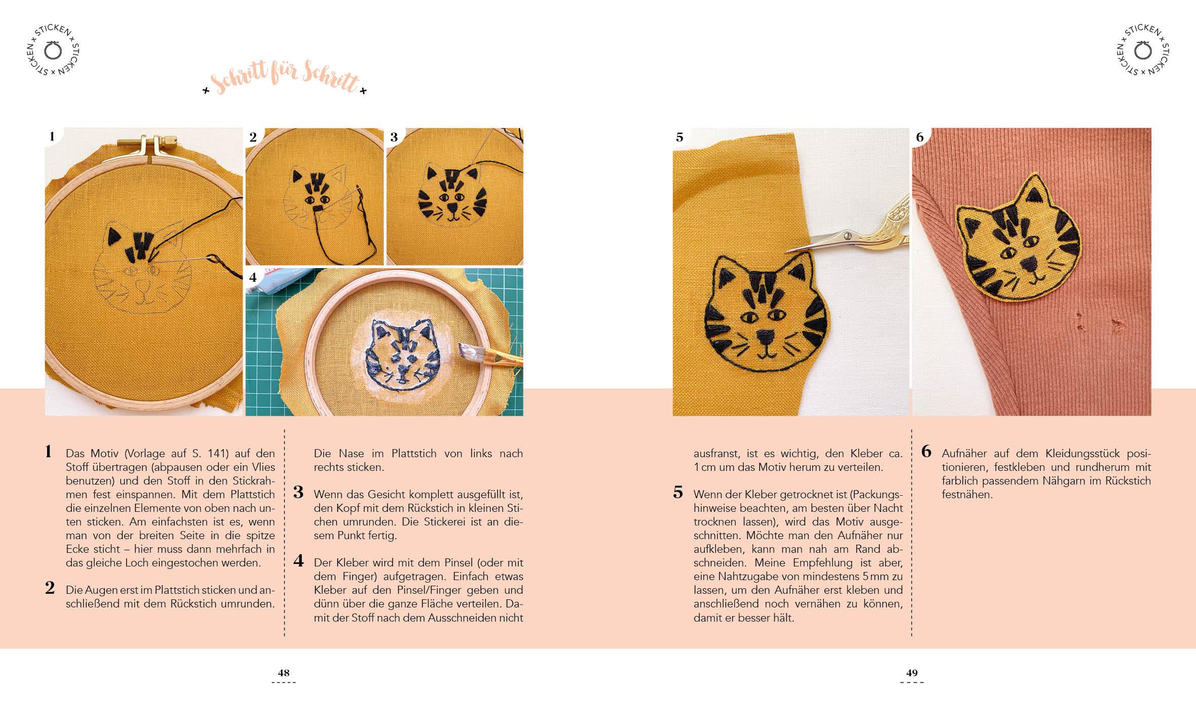 Beispielinhalt (Bild) Lieblingskleidung einfach stylish reparieren - I fix you!