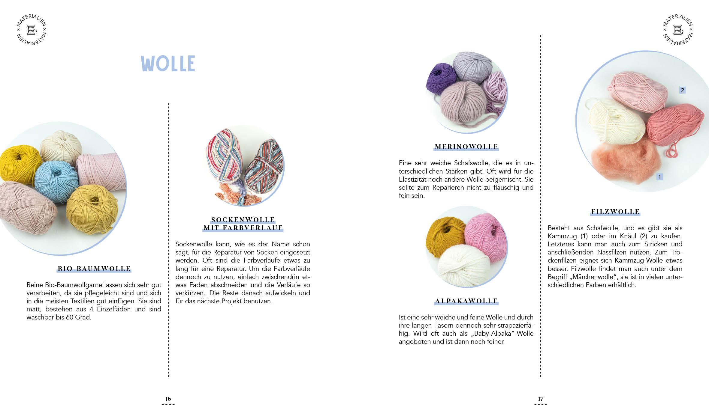 Beispielinhalt (Bild) Lieblingskleidung einfach stylish reparieren - I fix you!