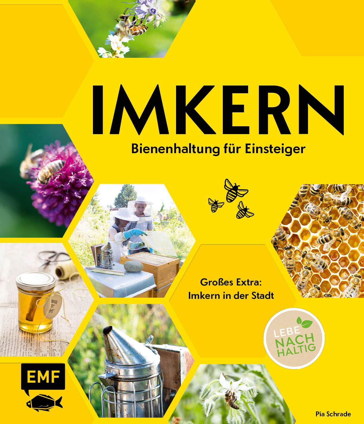 Vorderes Coverbild Imkern - Bienenhaltung für Einsteiger