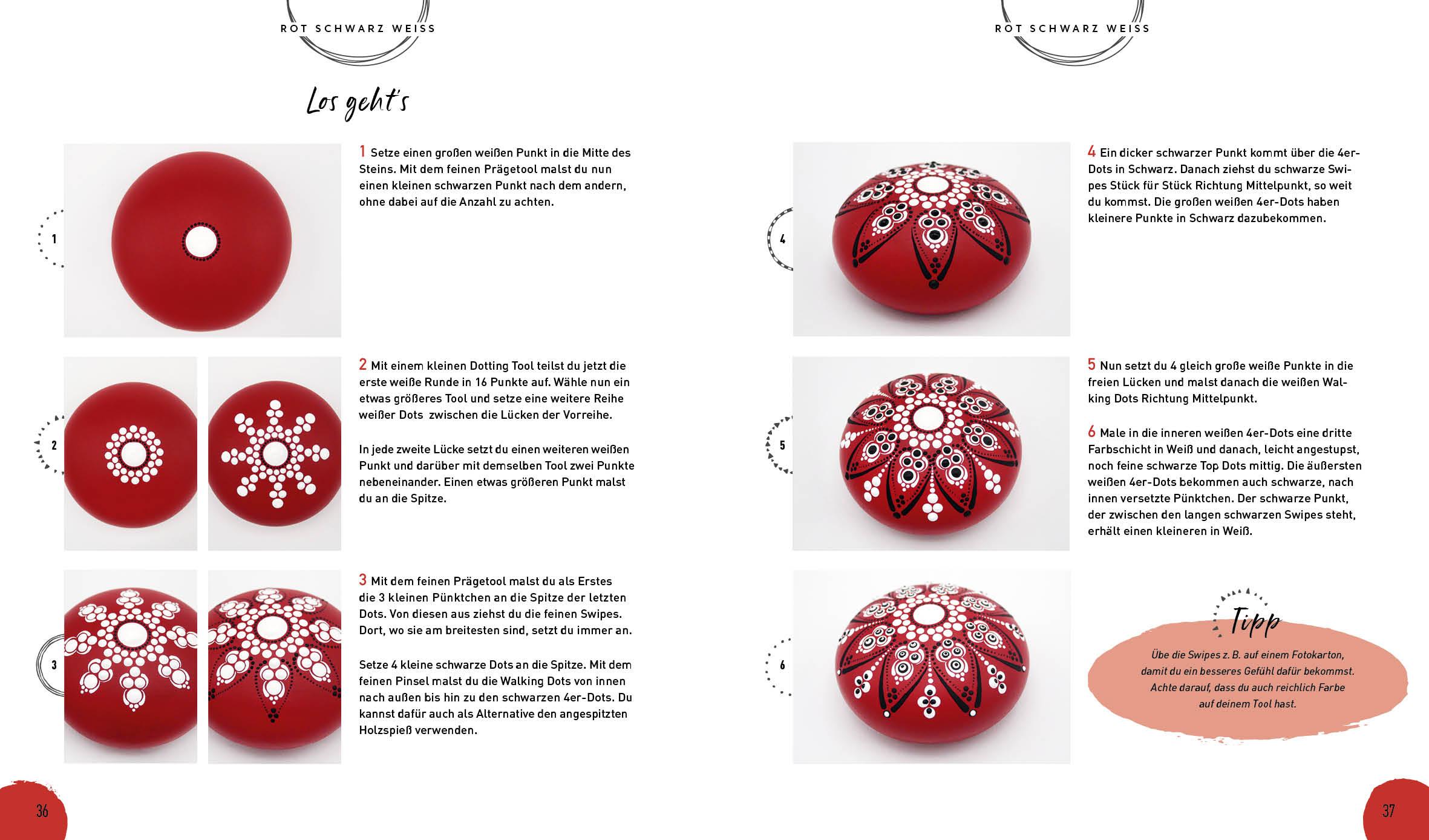 Beispielinhalt (Bild) Steine bemalen - Mandala - Band 2