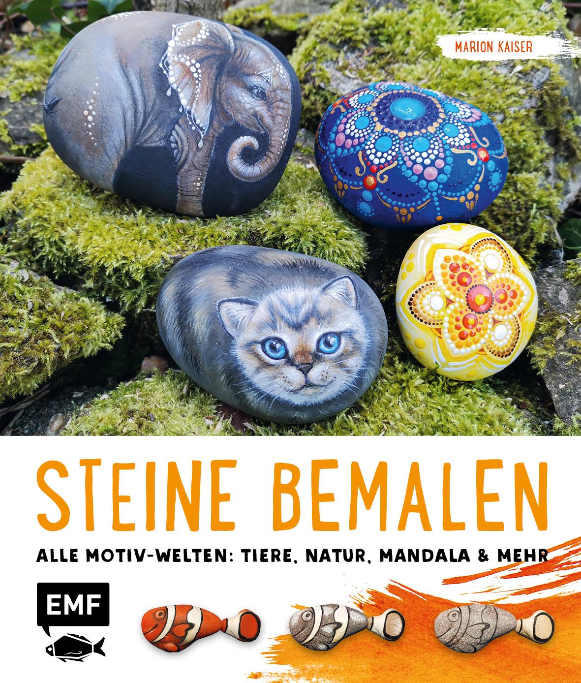 Vorderes Coverbild Steine bemalen