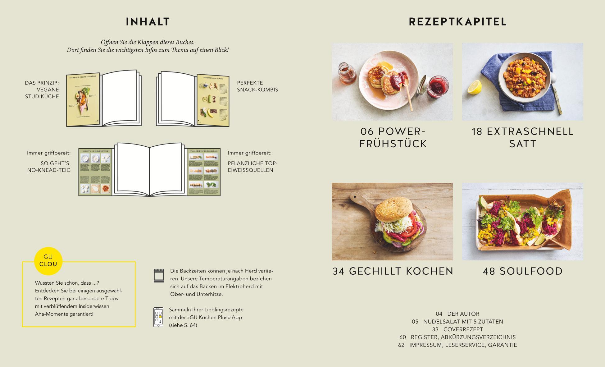 Beispielinhalt (Bild) Studiküche vegan