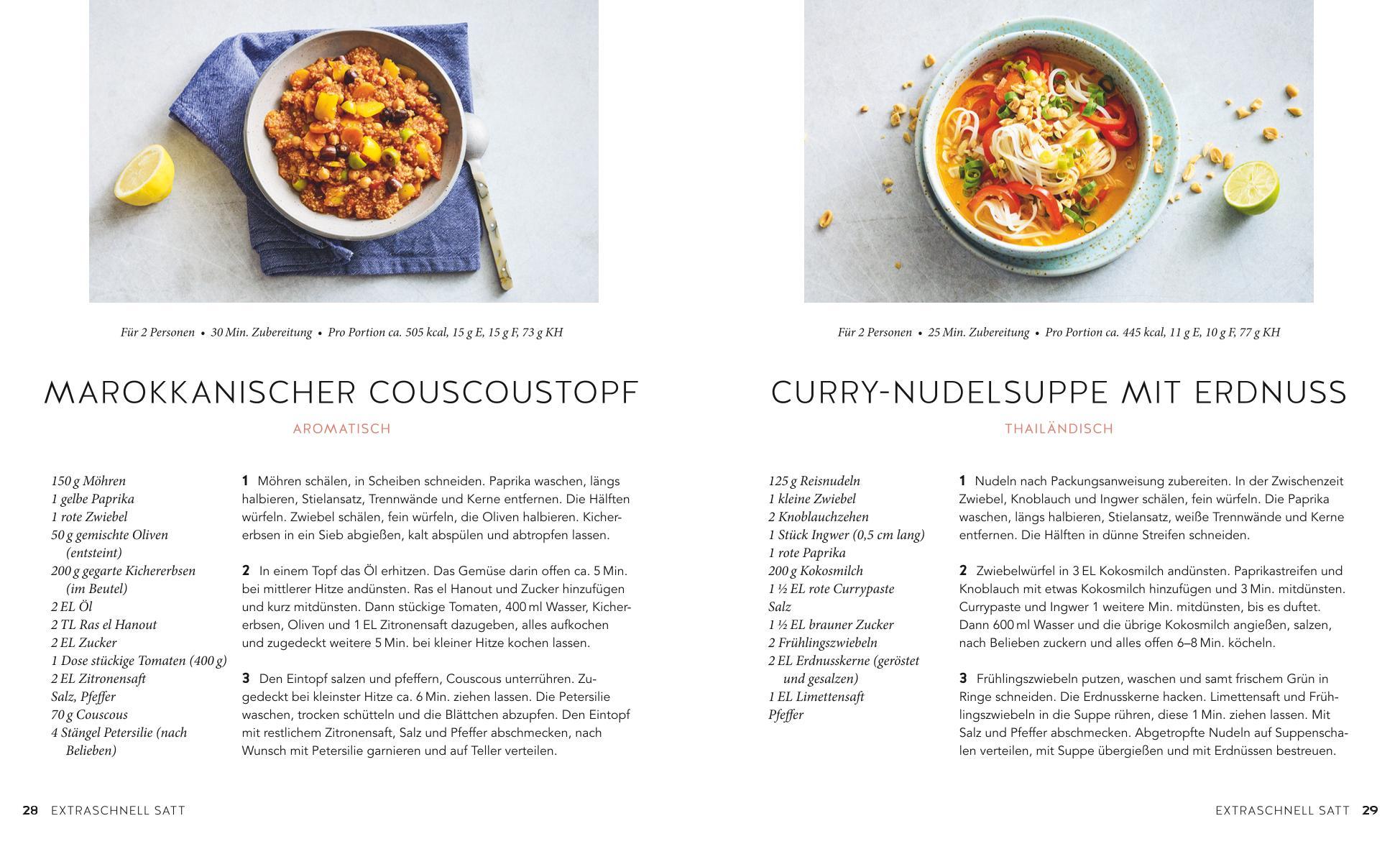 Beispielinhalt (Bild) Studiküche vegan