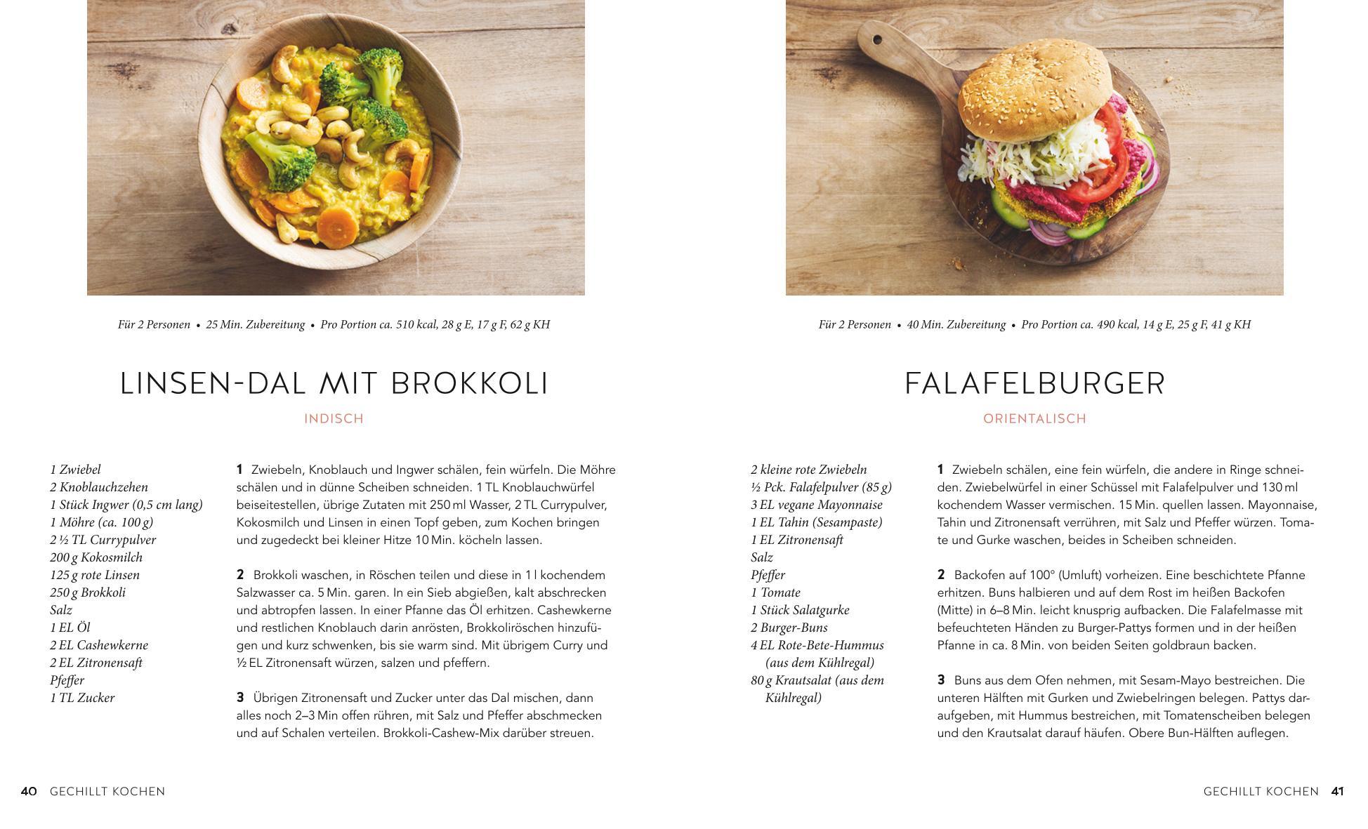 Beispielinhalt (Bild) Studiküche vegan