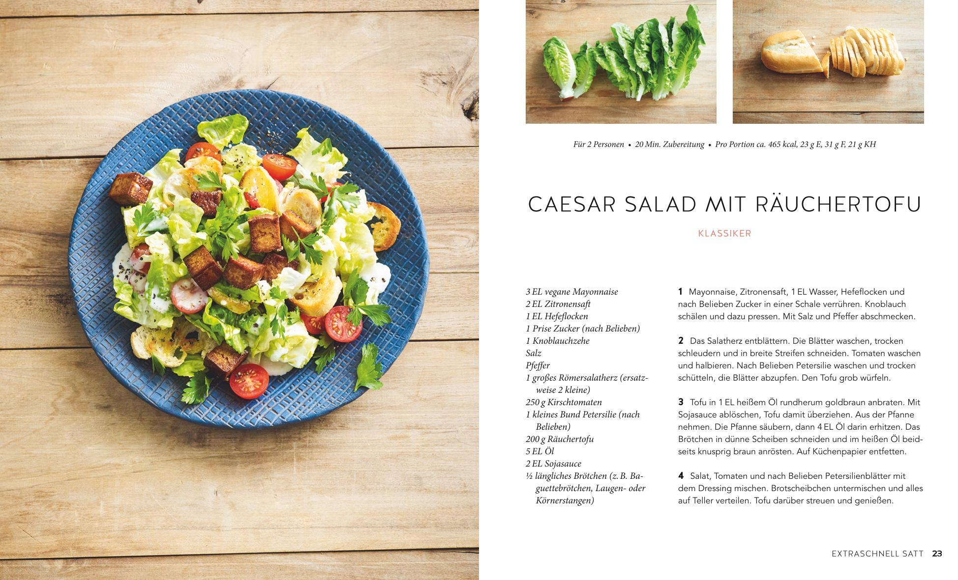 Beispielinhalt (Bild) Studiküche vegan