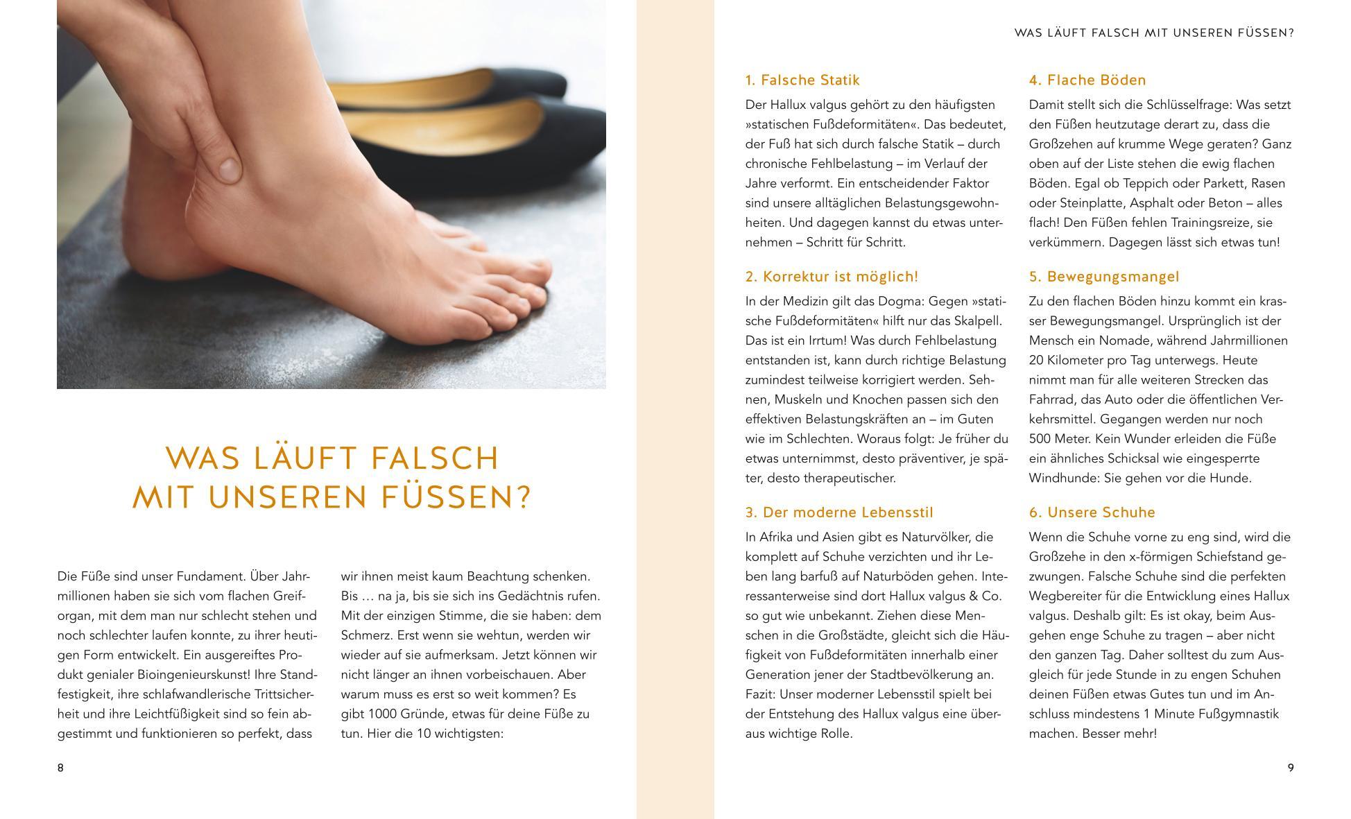Beispielinhalt (Bild) Hallux valgus