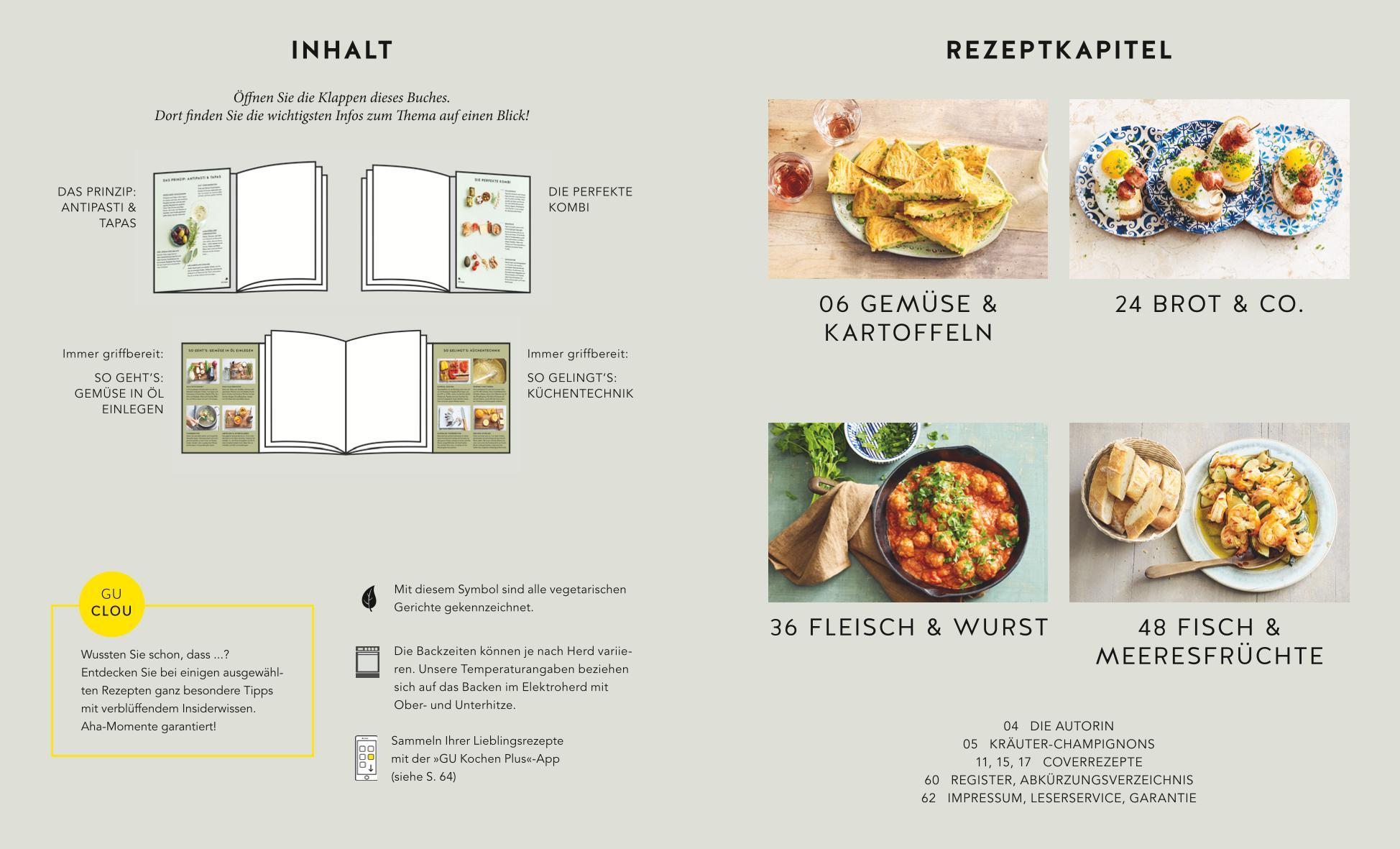 Beispielinhalt (Bild) Antipasti & Tapas