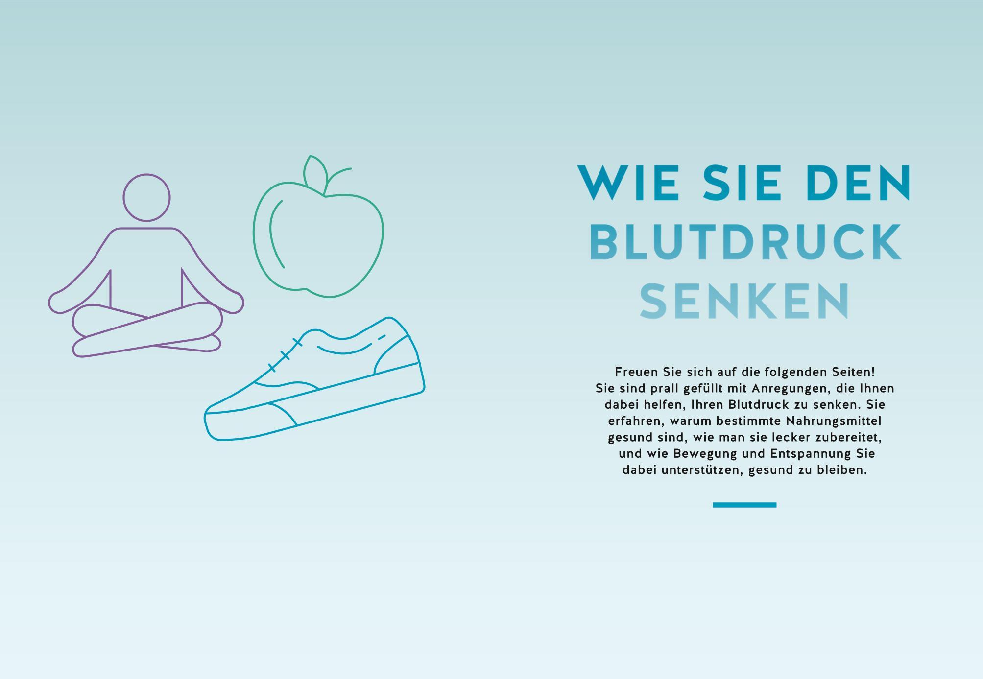 Beispielinhalt (Bild) Bluthochdrucksenken geht leichter, als Sie denken