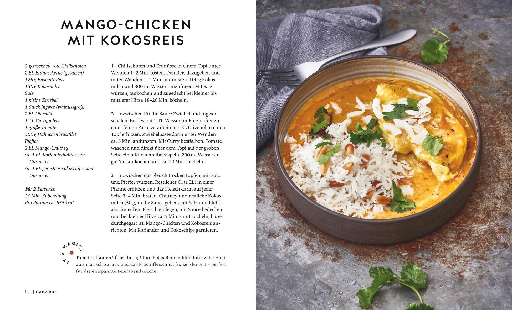 Beispielinhalt (Bild) Feierabendküche