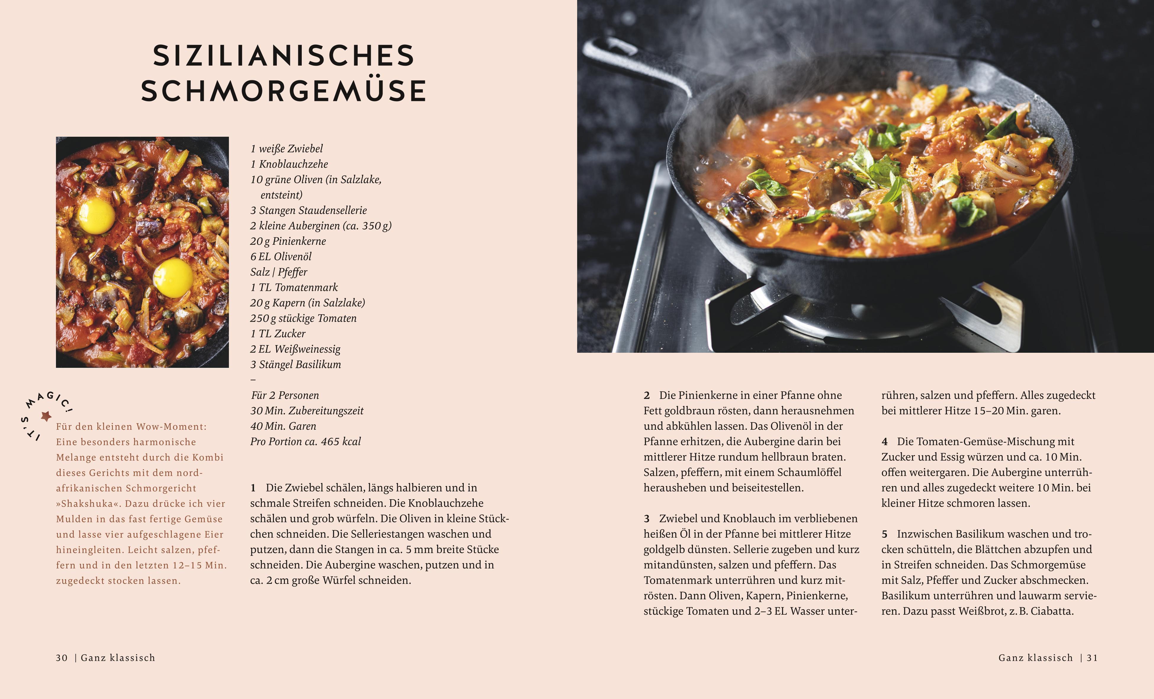 Beispielinhalt (Bild) Italienisch vegetarisch