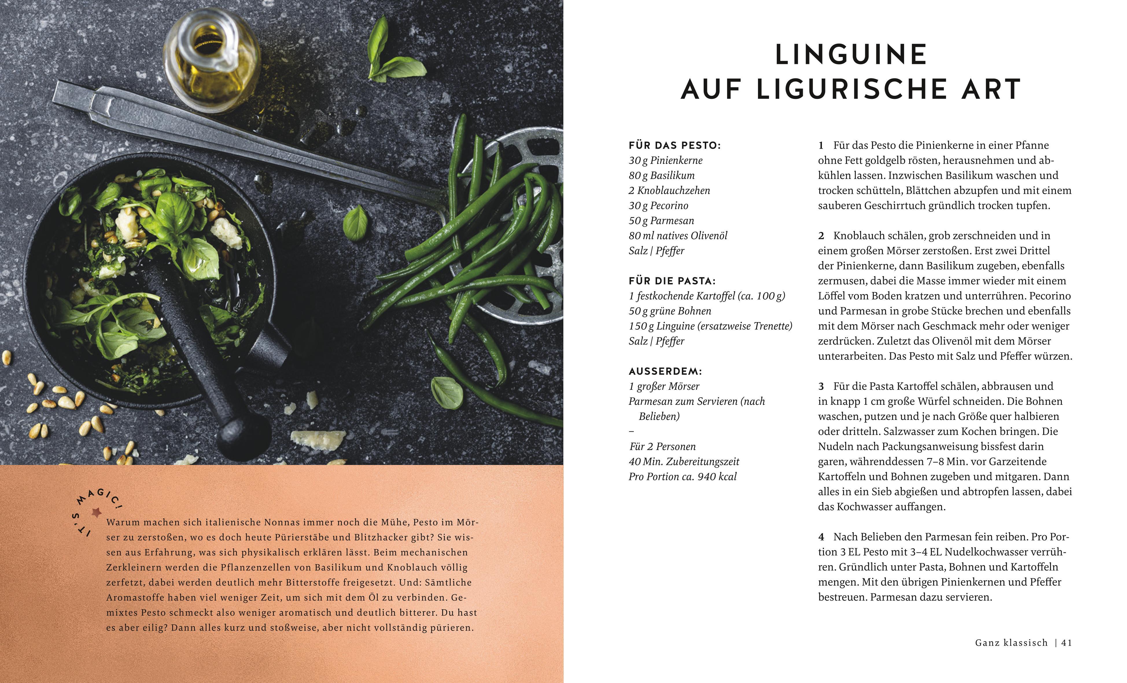 Beispielinhalt (Bild) Italienisch vegetarisch
