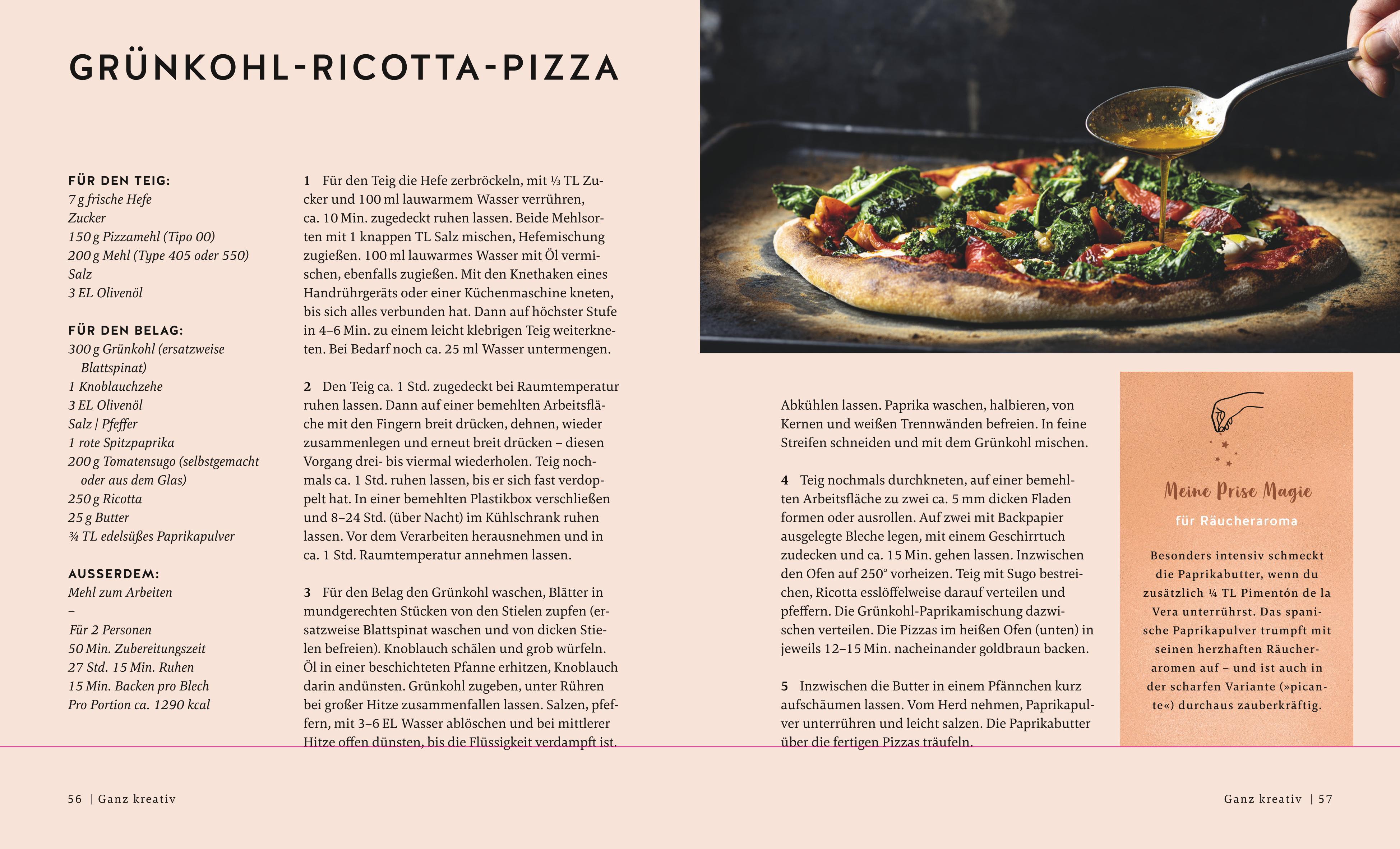 Beispielinhalt (Bild) Italienisch vegetarisch