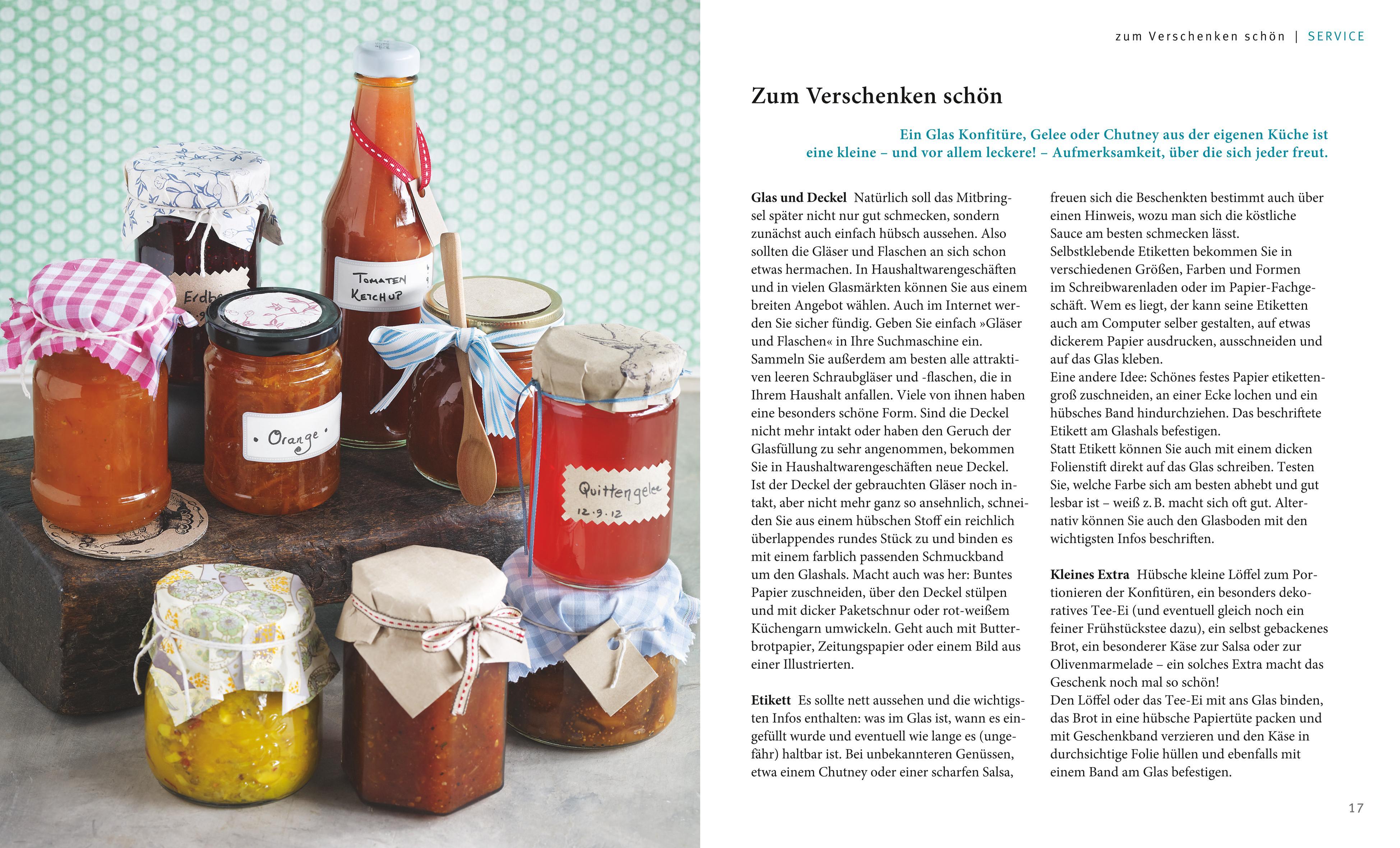 Beispielinhalt (Bild) Marmelade selbst gemacht