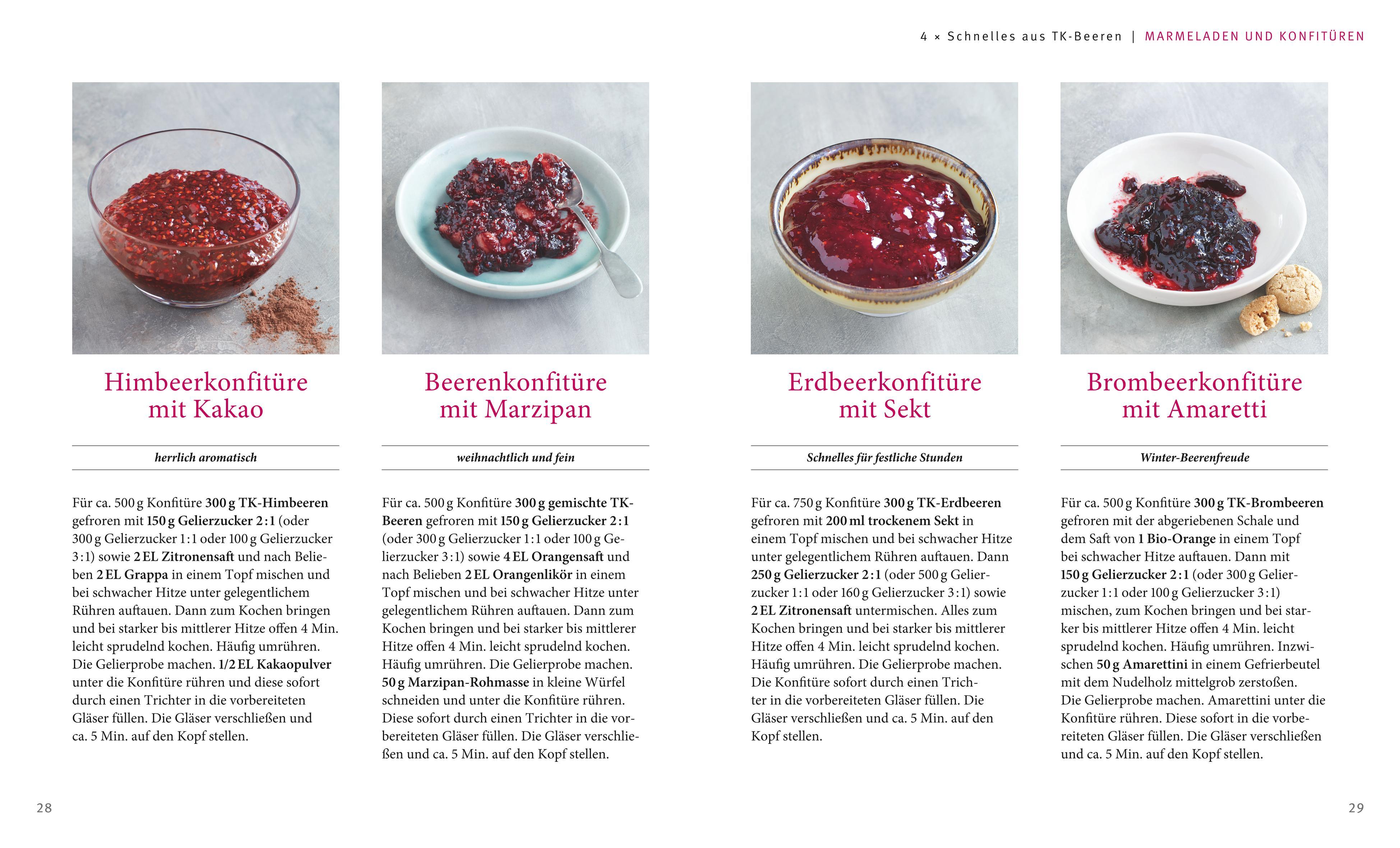 Beispielinhalt (Bild) Marmelade selbst gemacht