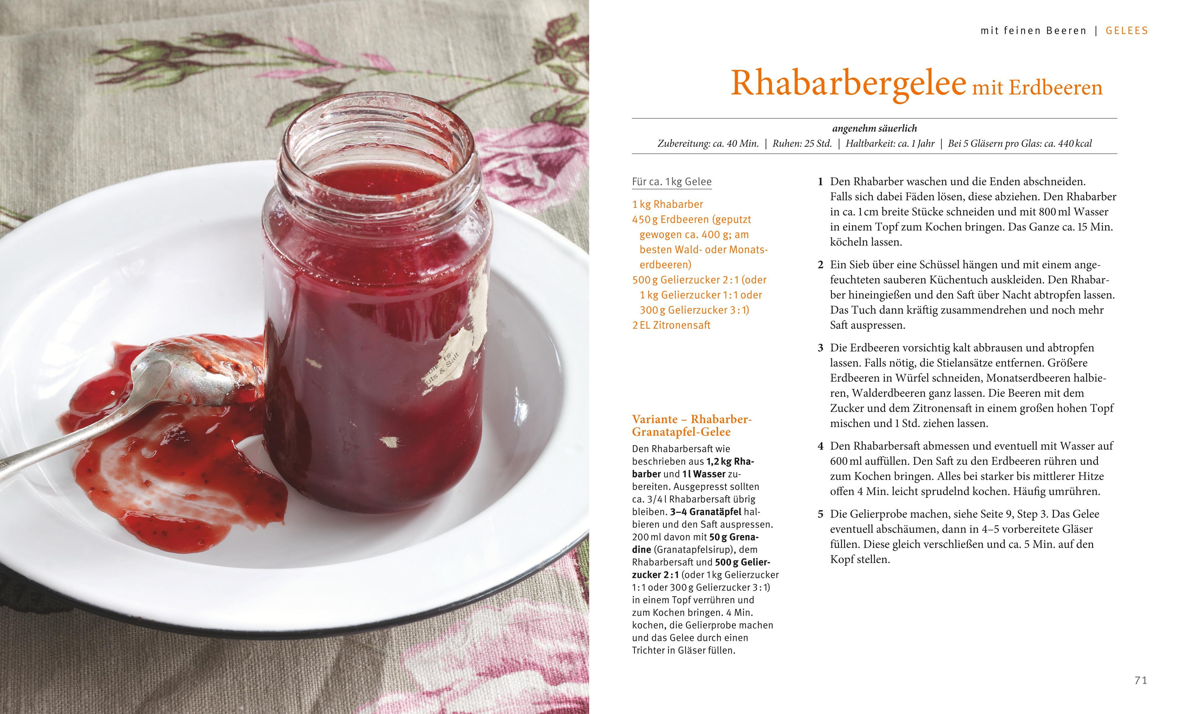 Beispielinhalt (Bild) Marmelade selbst gemacht