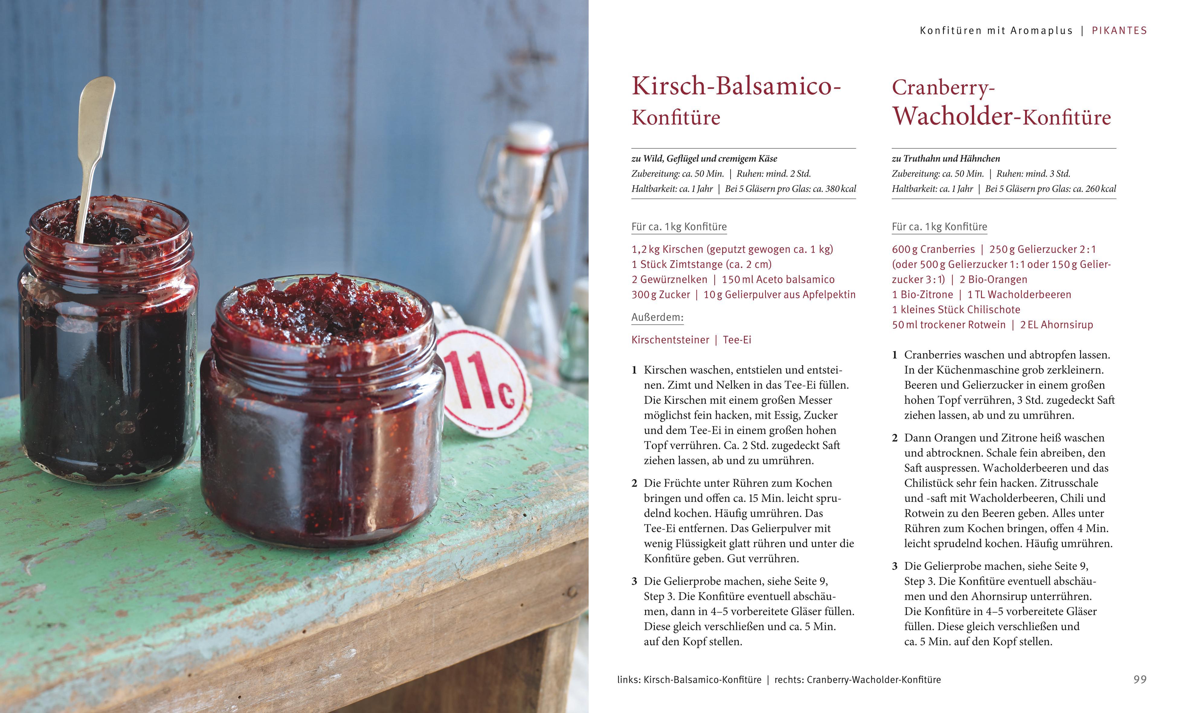 Beispielinhalt (Bild) Marmelade selbst gemacht