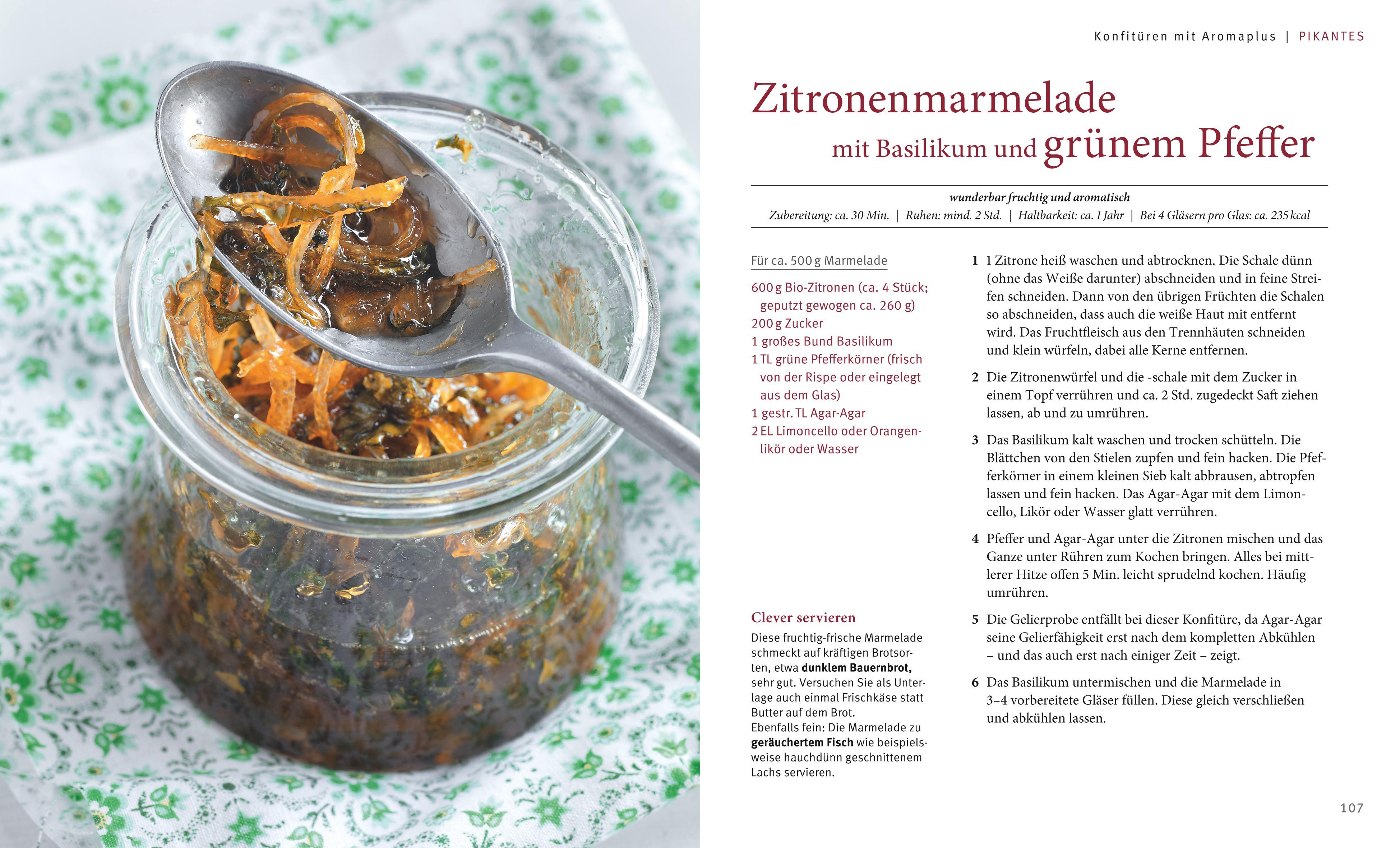 Beispielinhalt (Bild) Marmelade selbst gemacht