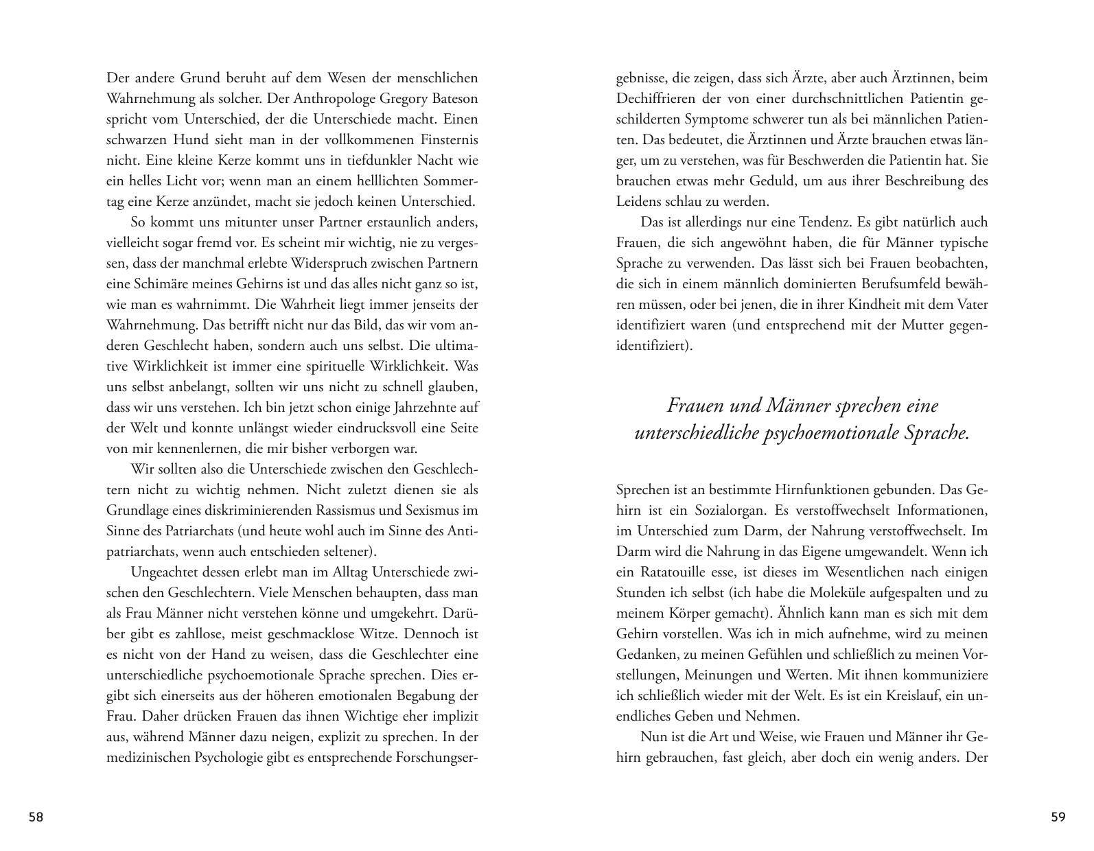 Beispielinhalt (Bild) 40 verrückte Wahrheiten über Frauen und Männer