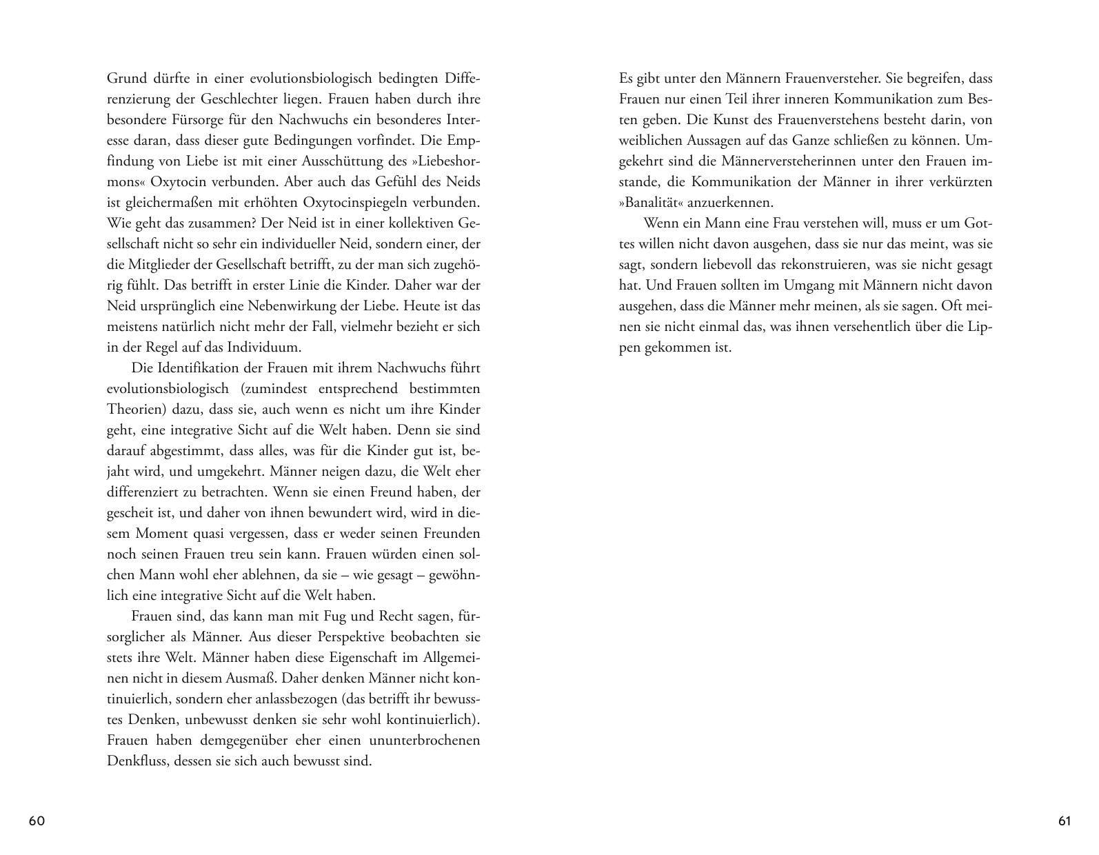 Beispielinhalt (Bild) 40 verrückte Wahrheiten über Frauen und Männer