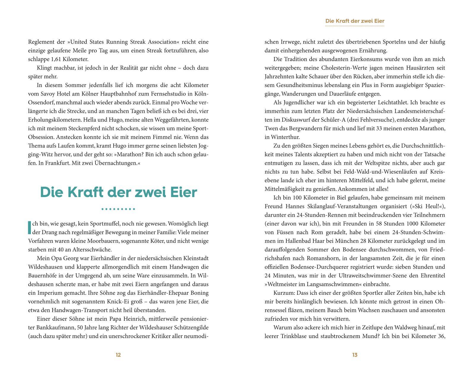 Beispielinhalt (Bild) Lauf, Wigald, lauf