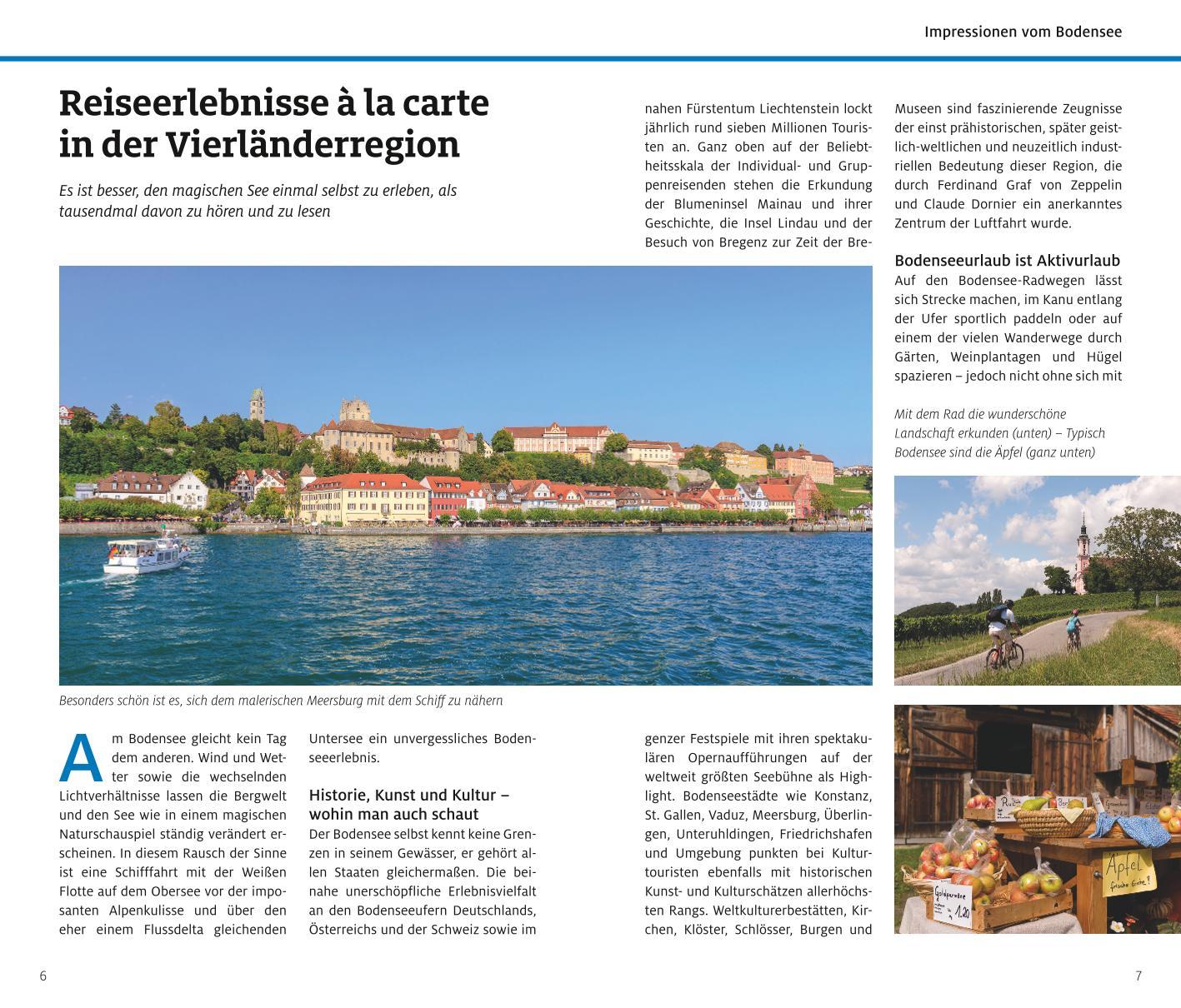 Beispielinhalt (Bild) ADAC Reiseführer Bodensee