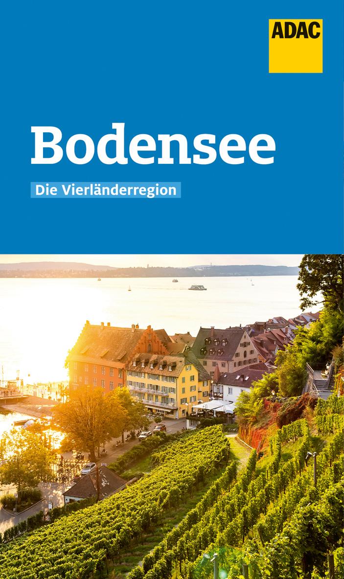 Vorderes Coverbild ADAC Reiseführer Bodensee