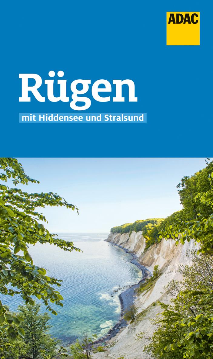 Vorderes Coverbild ADAC Reiseführer Rügen mit Hiddensee und Stralsund