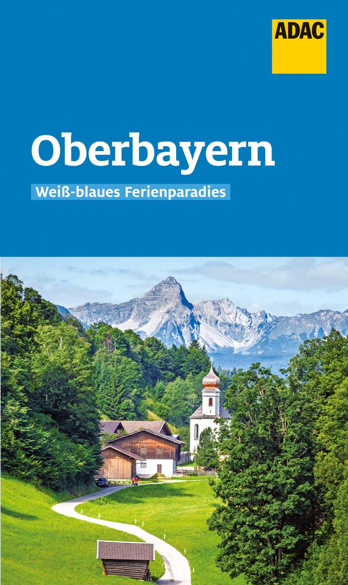 Vorderes Coverbild ADAC Reiseführer Oberbayern